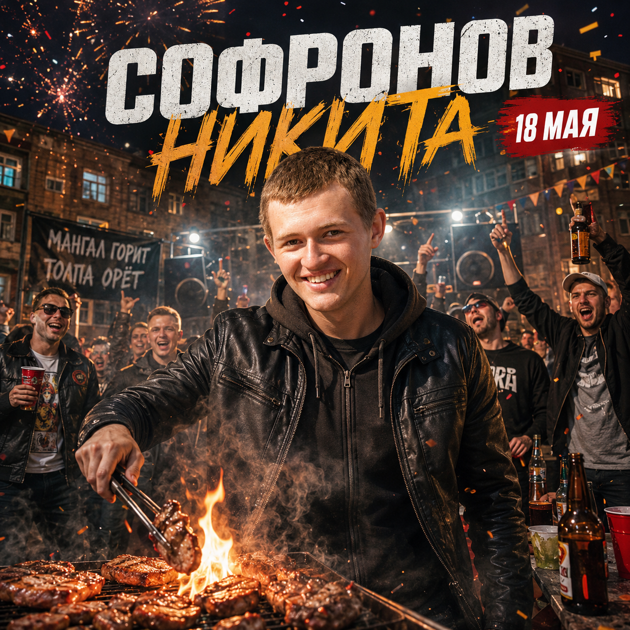 Обложка песни «Запах углей» — Софронов Никита